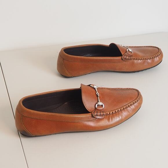 AE By Allen Edmonds Interstate 80 Men’s 12D Tan Loafers 21061 Casual Work Shoes - Picture 3 of 11